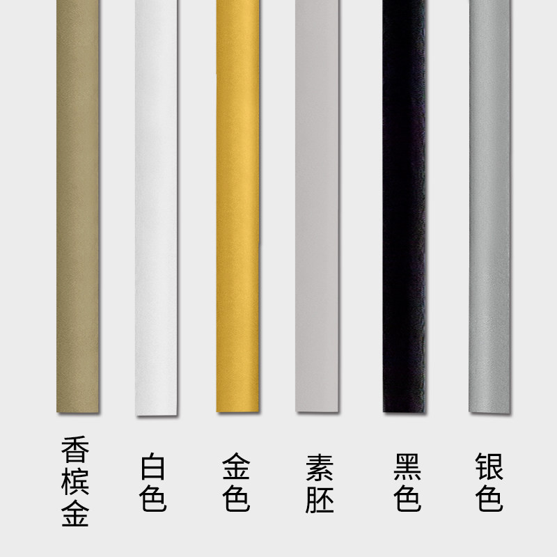 法式家具装饰半圆麻花pvc软线条背景墙弯曲造型边框线条