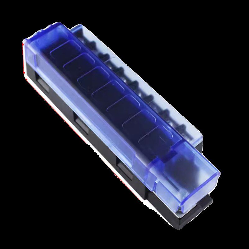 一进八出 车用保险丝座盒 房车改装配件保险片熔断器电路保护船舶