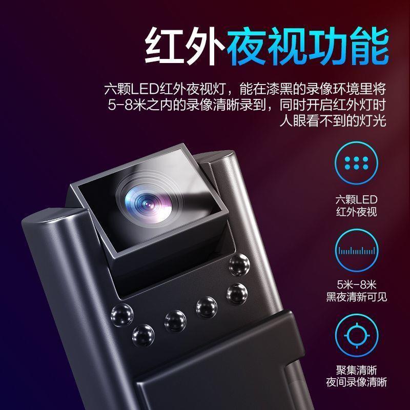 执法记录仪高清胸前佩戴代驾外卖摄像机现场录音会议工作记录器仪