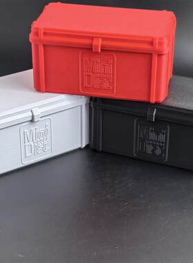 MD碟收纳Mini Disc收纳层架收纳盒存放盒随身听收纳盒 MD光碟收纳