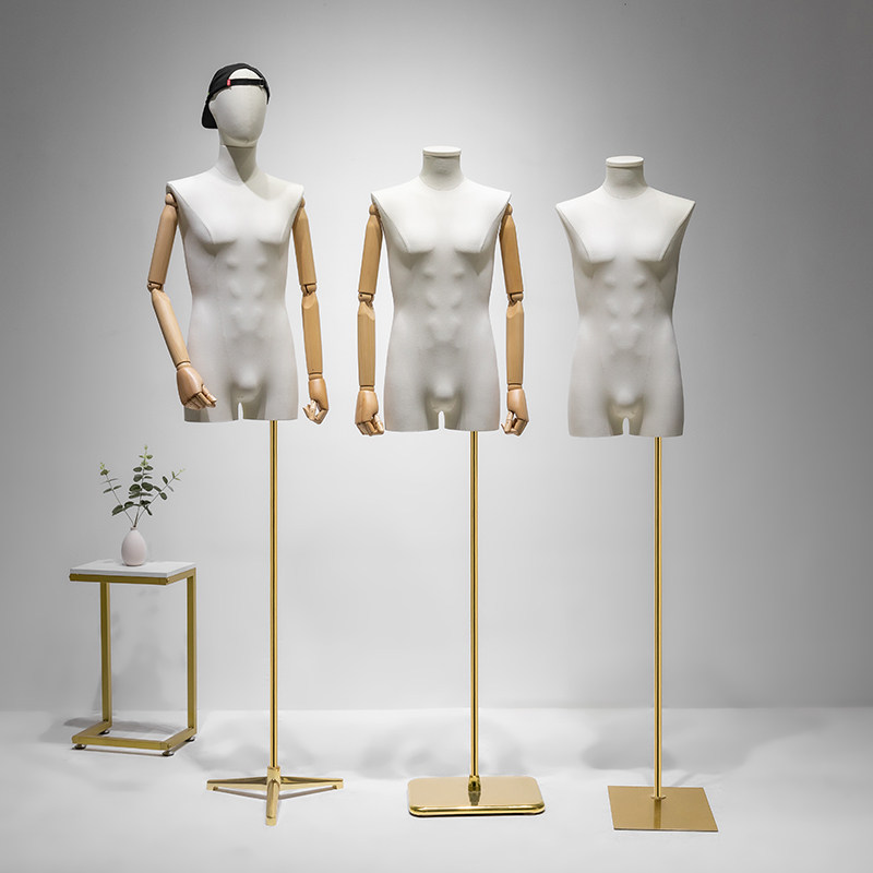 韩版修身男装模特道具半身人台服装店橱窗时尚休闲模特展示架全身
