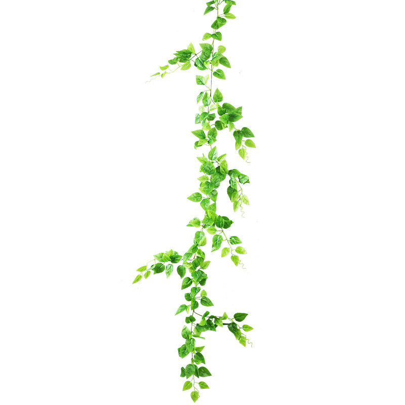 仿真绿植葡萄绿叶树叶子装饰吊顶塑料藤蔓假植物花藤藤条管道遮挡