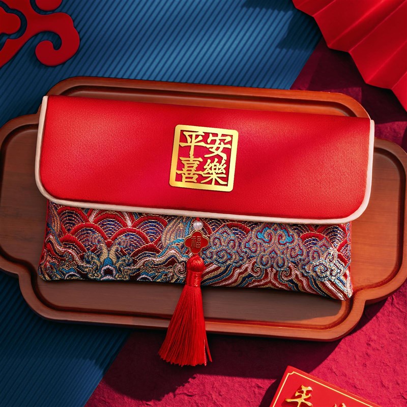 马年布艺红包2026新款新年生日满月大号万元利是封创意压岁钱包袋