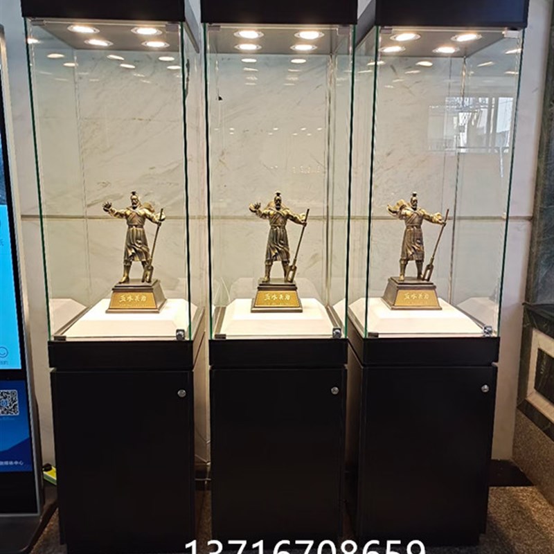 博物馆古董古玩展柜瓷器文物展示柜陈列柜玉器珠宝首饰玻璃展览柜