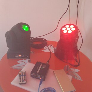 DMX512控台控制器 1024通道灯光控制器 SD卡脱机播放控制器 DMX转
