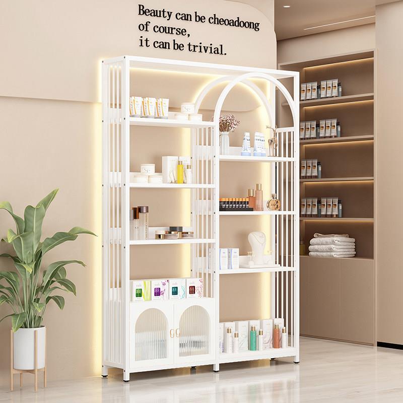 商用展示柜美容院产品柜化妆品展柜摆件货品陈列架美甲展示架货架