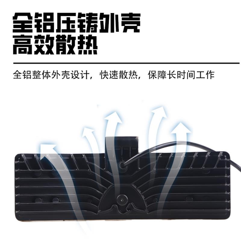 超亮12伏24vLED灯货车射灯怪手灯特亮铲叉强光汽车大灯工程车改装