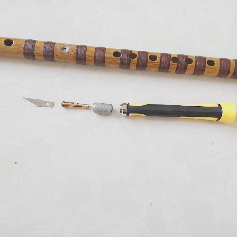 包邮优质尺八笛萧手动工具制作刀挖孔雕刻刀片笛子教音竹笛准绞刀
