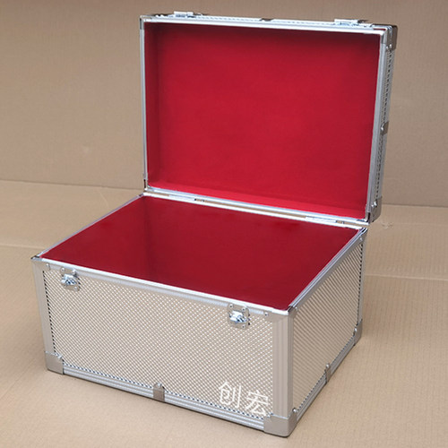 银行提款箱铝合金票据箱现金箱收银钱箱工具储物收纳箱文件印章箱