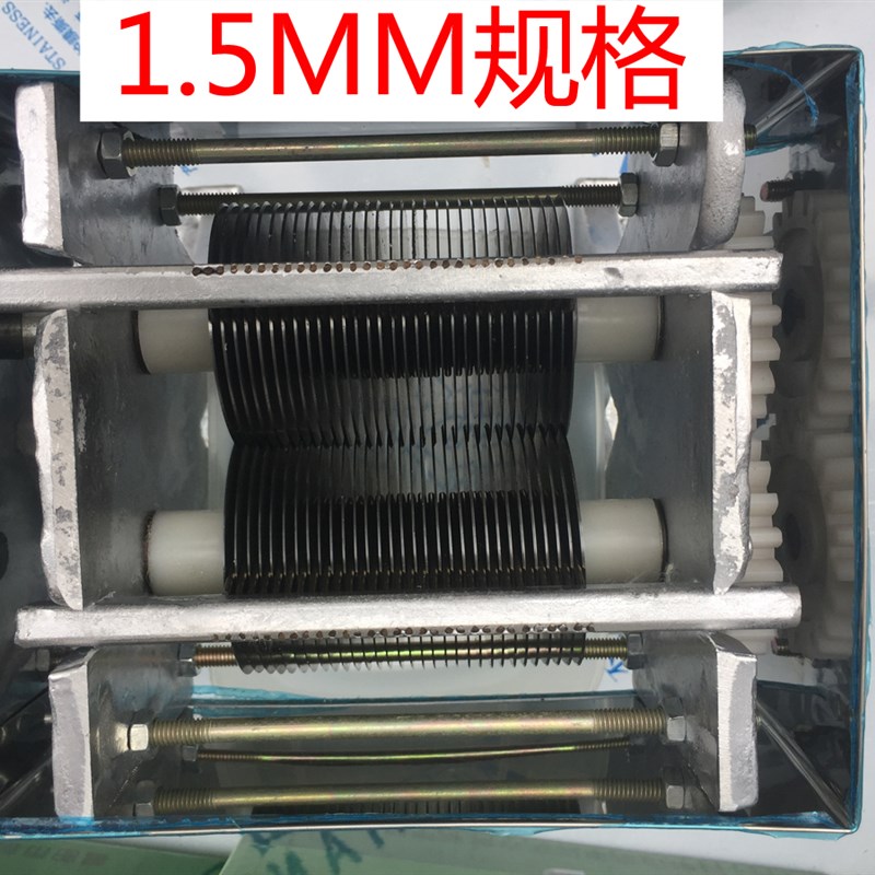 2.0mm手动切肉机牛肉羊肉猪肉商用切鲜肉机 切丝 切片 小型切片机