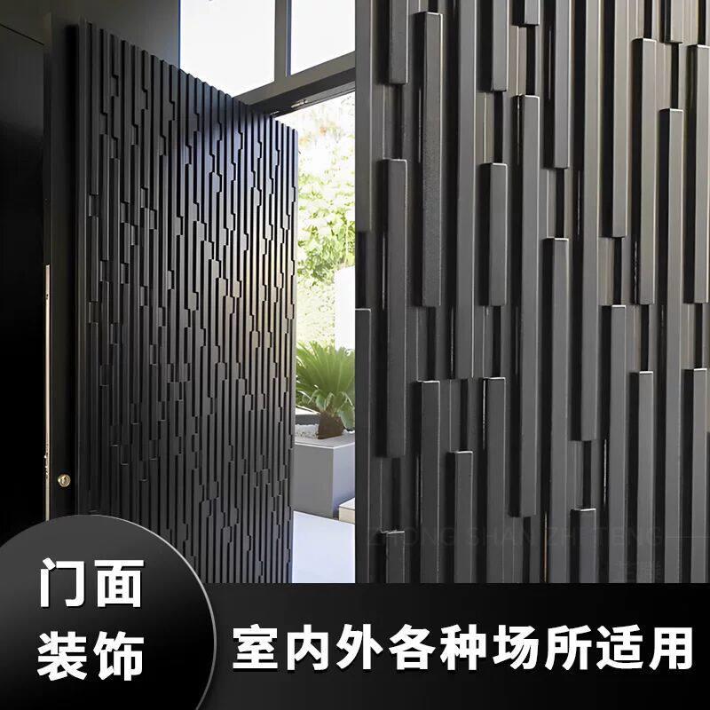 pu马赛克板构建砖轻质瓷砖3D几何砖轻质文化石背景墙板仿木板立体