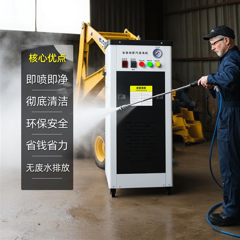 工业级电加热锅炉蒸汽清洁机道路厂房养护雾化蒸汽清洗机洗车机