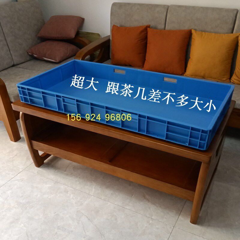 塑料方盆防漏接漏接水盆长方形水培育苗箱花盆加厚托盘超大矮盆子