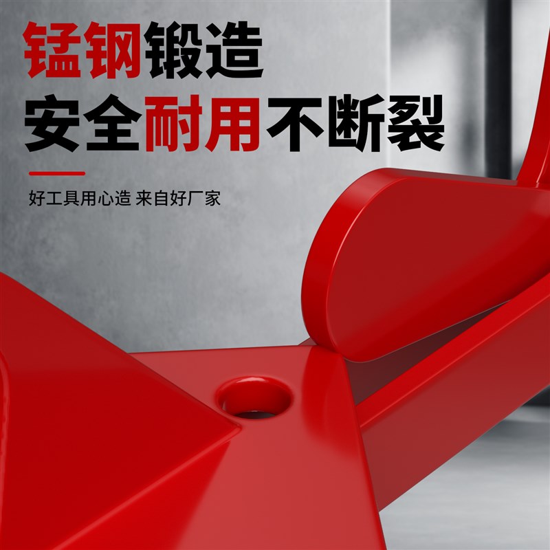 自动脱卸吊钩  2吨3T吨包带自动摘钩 起重吊钩叉车行车十字吊挂钩