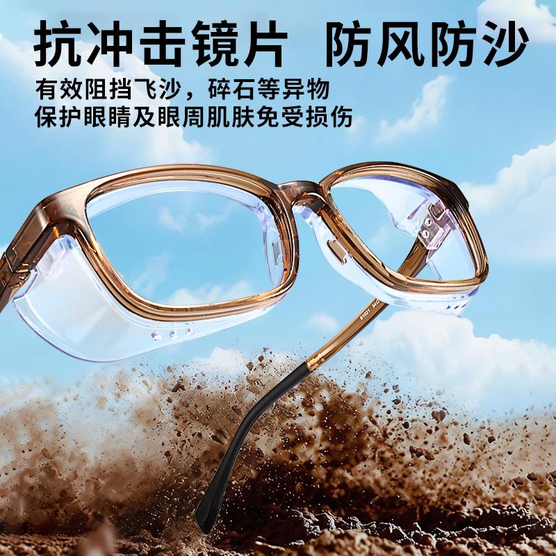 护目镜防花粉过敏眼镜女防雾防风沙尘全封闭术后防护硅胶湿房镜男
