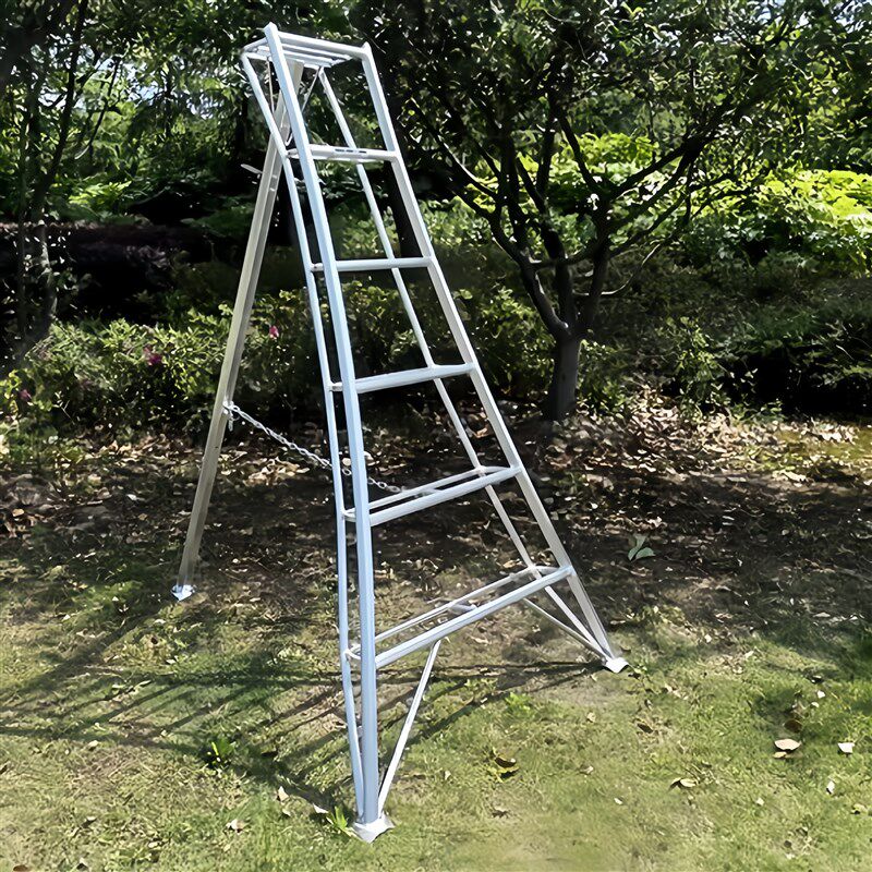 园林三角梯铝合金果园专用梯子采摘梯绿化修剪梯三脚梯家用人字梯