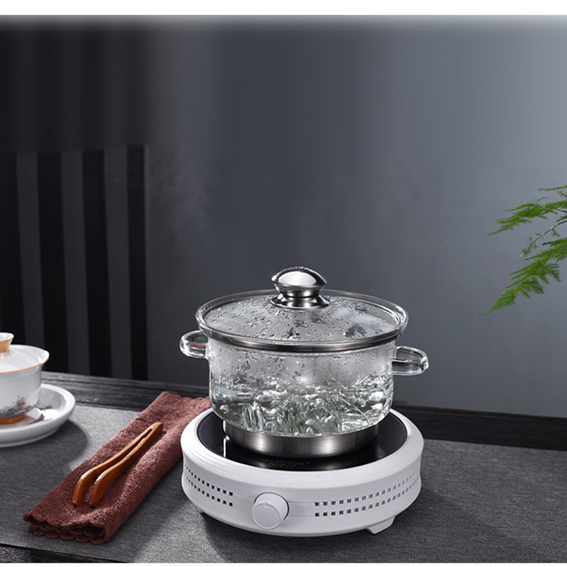 消毒锅玻璃煮杯器高硼硅茶具奶瓶清洁茶道泡茶杯清洗套装带盖茶洗