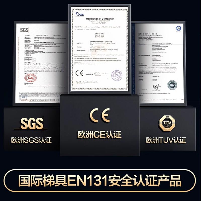 铝合金折叠梯凳厨房高脚凳子梯子两用做饭专用吧台椅登高脚踏浴室