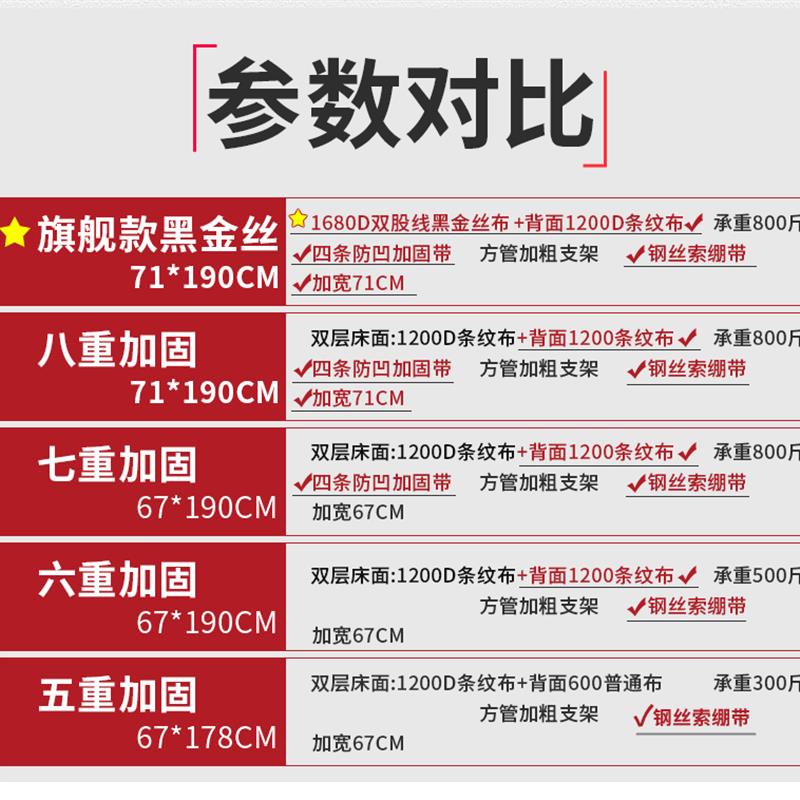 贝圣美加固折叠床办公室午休床便携式单人床