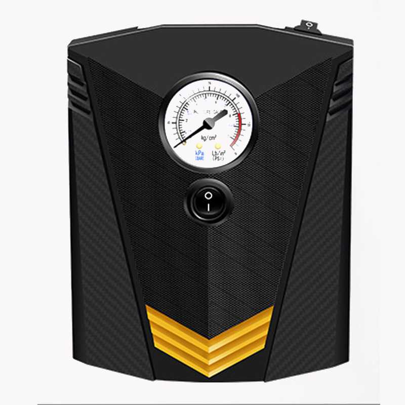 智能自动充停车载充气泵数显/指针打气泵12v 便携轮胎打气筒