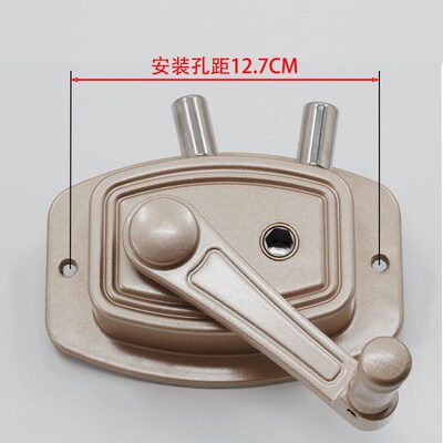 晾衣架手摇器室内阳台升降盒手动单双杆通用升降器晾衣架配件摇柄