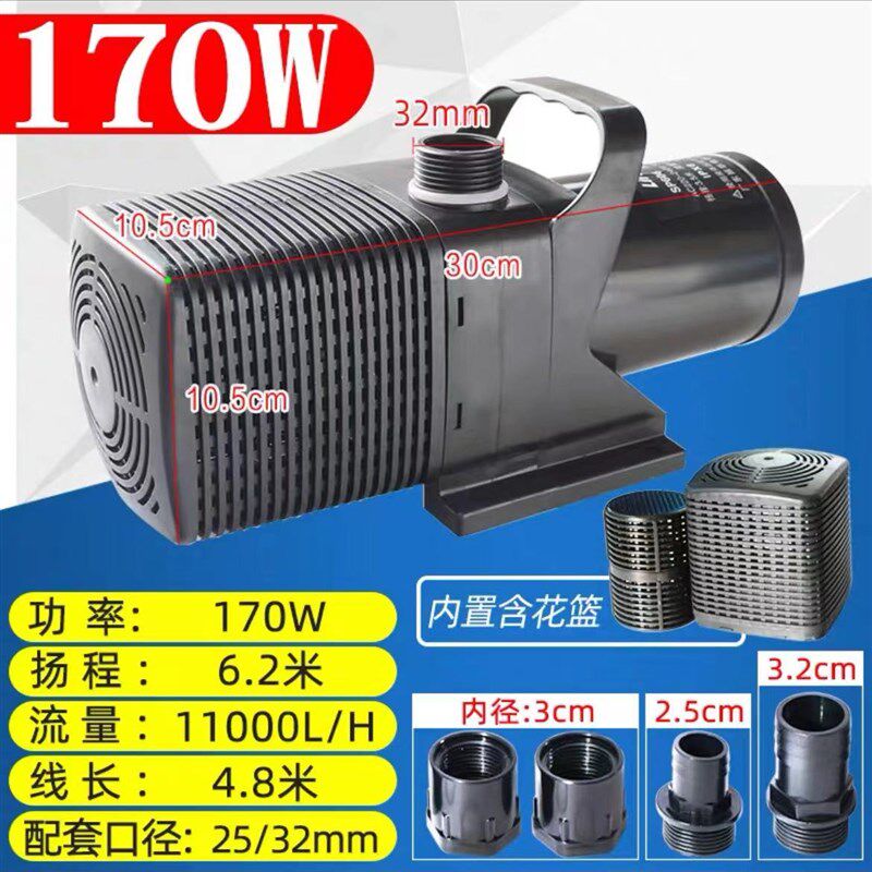 潜水循环水泵适用店铺1匹- -5匹机器 饭店水族海鲜馆海水循环泵
