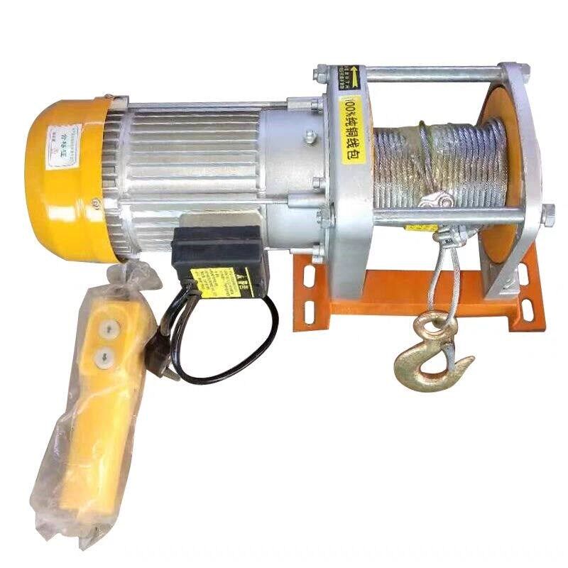 多功二代提升机220V小型家用电动绞盘电动葫静音王起重便捷小吊机