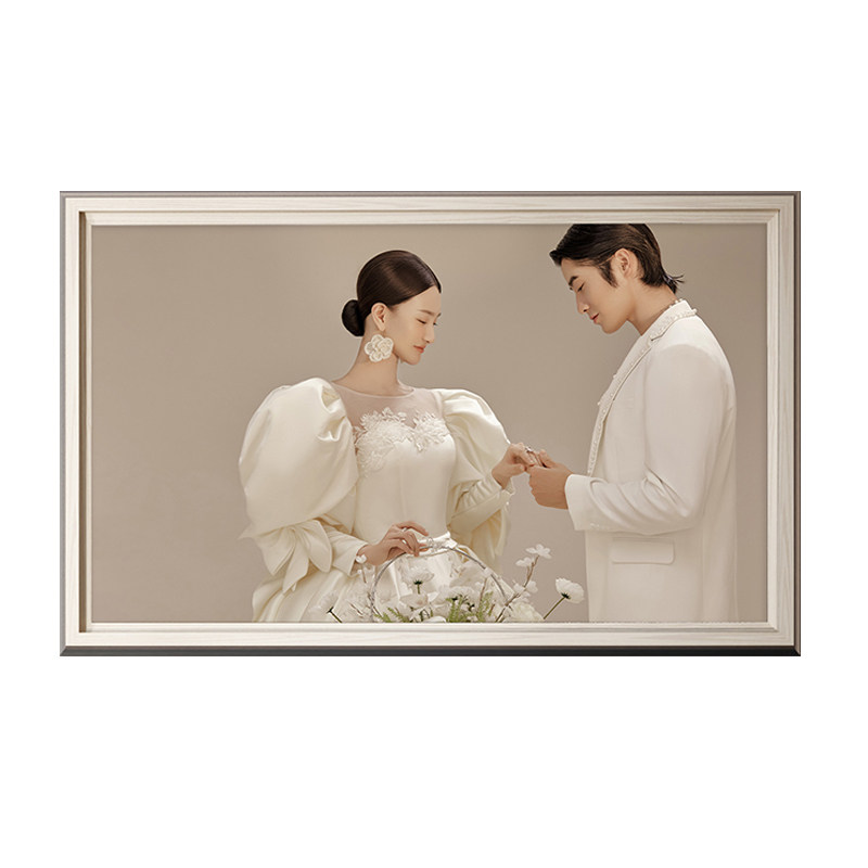 婚纱照相框挂墙床头结婚照放大挂画制作照片打印加洗全家福宝宝照