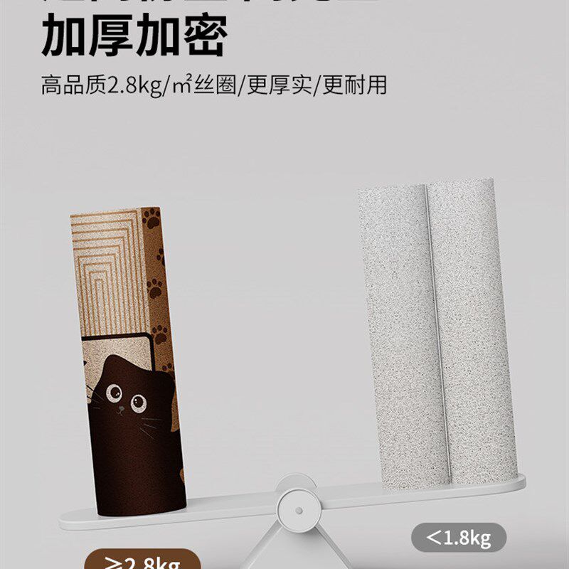 地板垫入口门垫入口门垫2025新入口门卡通风格钢丝圈耐污防滑脚垫