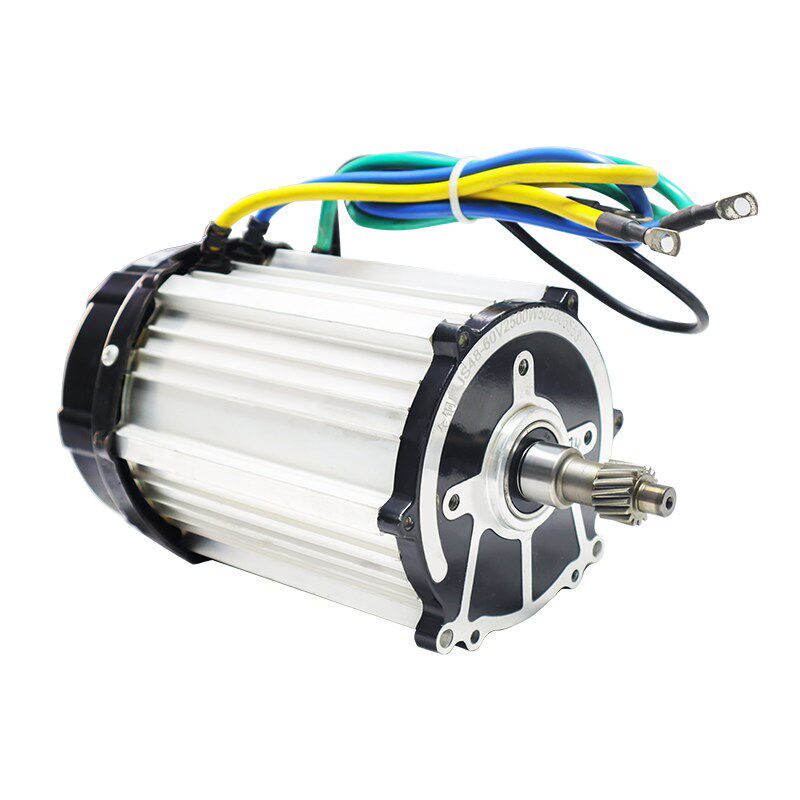 48v60v2500w大功率方波直流无刷电机改装工程三轮车电机斜16齿