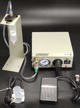 AD-2000C精密点胶机全自动滴胶机半自动硅胶手动打胶机UV胶注胶机