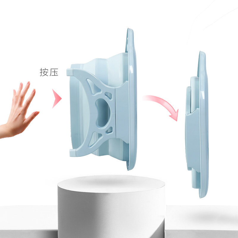 家用可折叠洗脚泡脚桶沐足盆便携深脚盆加高过小腿塑料按摩足浴桶