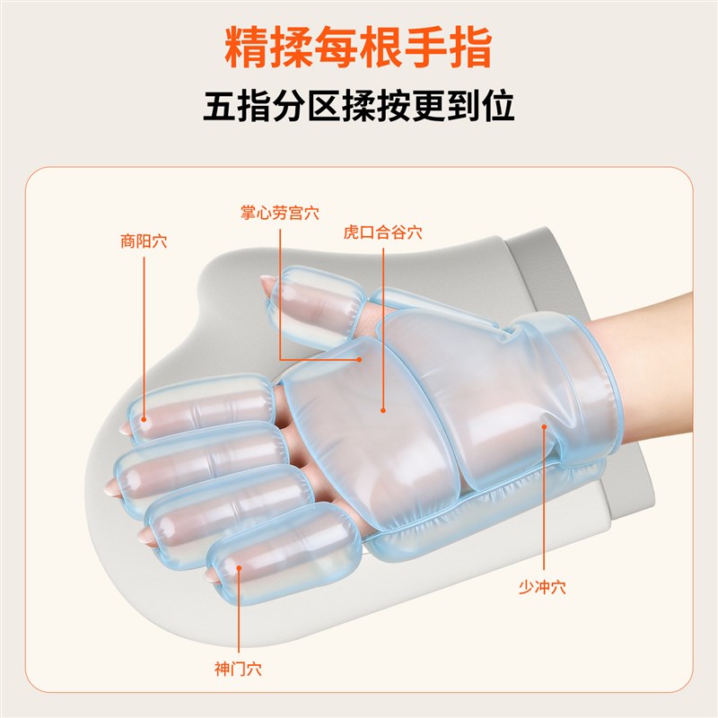 手部按摩仪器全自动气囊揉捏手指掌腕腱鞘关节护理热敷疗长辈礼物