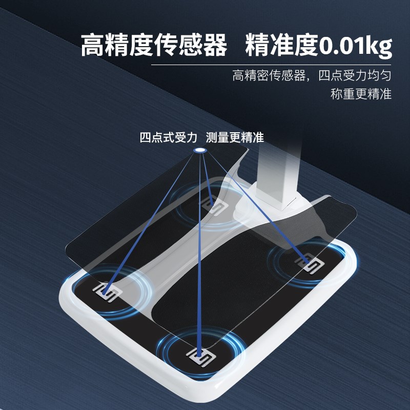 超声波智能身高体重电子秤体脂BMI测量仪健身医院社区体检一体机