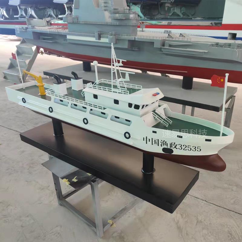 山东舰航空母舰福建舰辽宁舰军舰展览模型仿真制作1:1铁艺船模型
