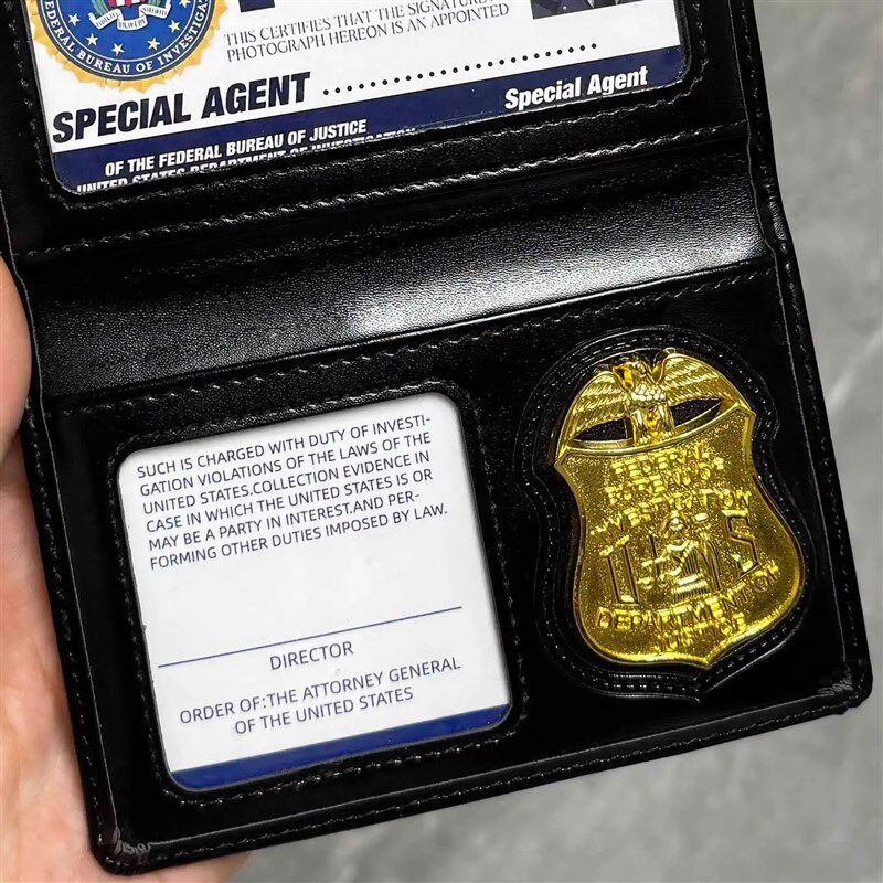 美国FBI联邦调查局周边驾驶证皮套保护套行驶证套真皮驾照卡包男