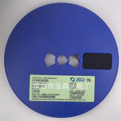 CJ长电长晶SD103AW B5819W/S 丝印S4 SL 二极管 SOD123/323/AX523