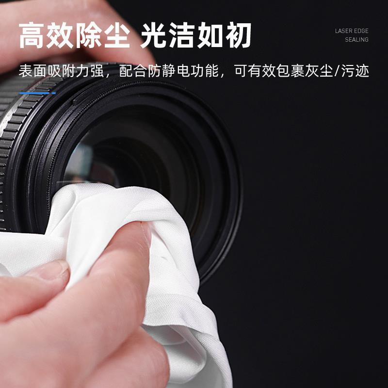 相机镜头专用擦拭布手机电脑屏幕贴膜单反眼镜片无尘清洁工具超细