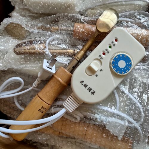 唢呐哨片修理工具电烙铁烙芦苇哨子定型加大铜头大功率调温电烙铁