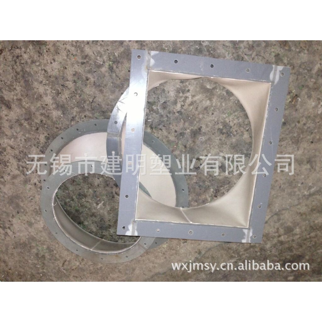 pvc风机软接天圆地方直通通风管道配套定制生产厂家直供软接头