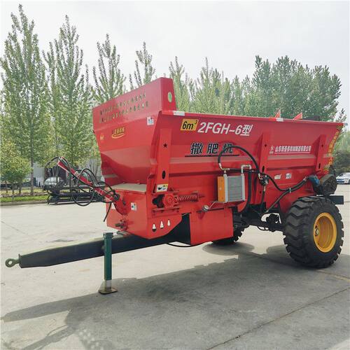 有机肥撒粪车  双圆盘撒肥机 液压新款大型抛粪车 补贴产品