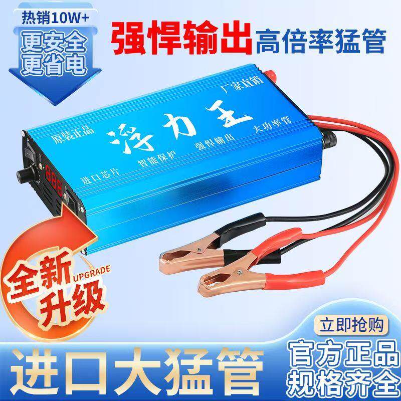 新款正品大功率逆变机头浮力吸王12V升压器进口大管电源瓶转换器