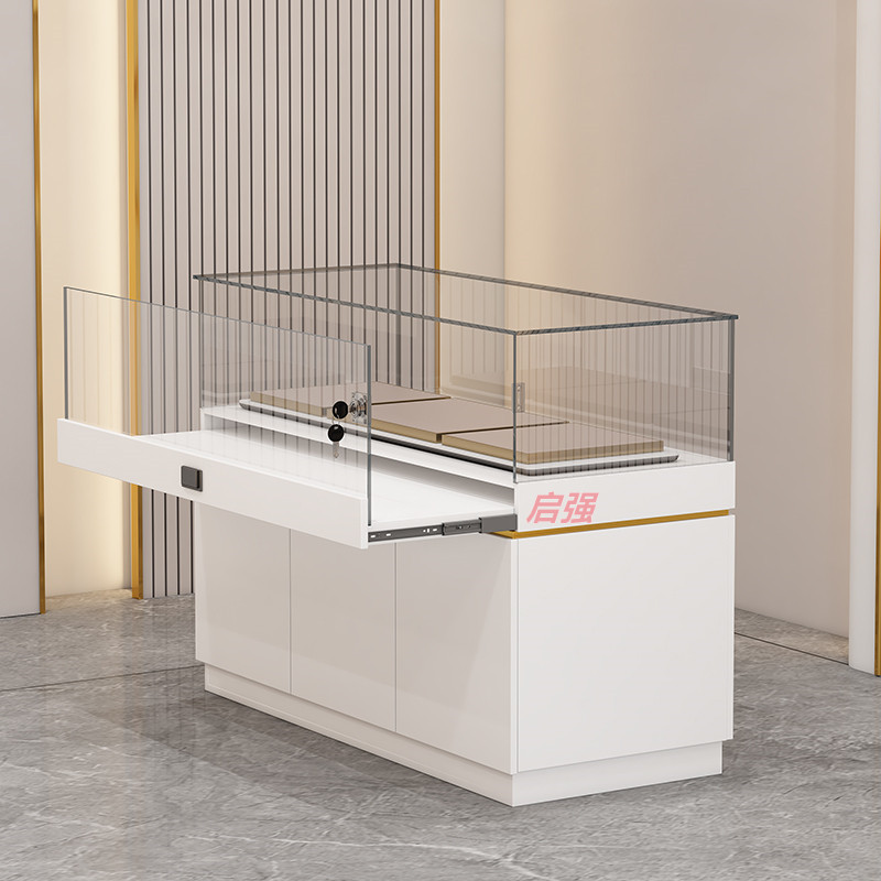 珠宝首饰品展示柜博物馆古董展示柜台产品展厅展示柜商场玻璃柜台