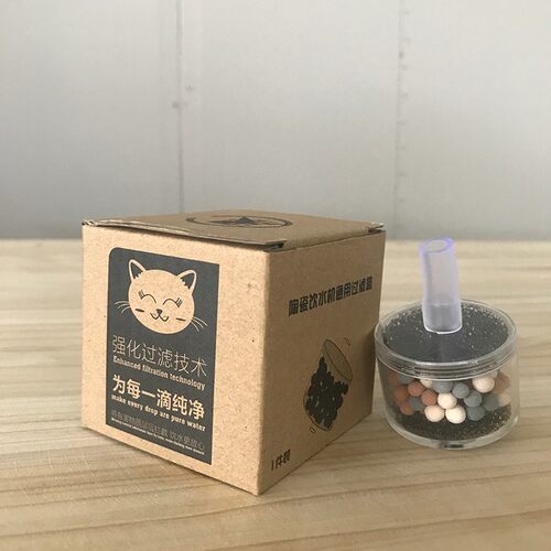 言飞 猫咪自动饮水器USB水泵过滤棉纳米海绵加热垫净水配件连接