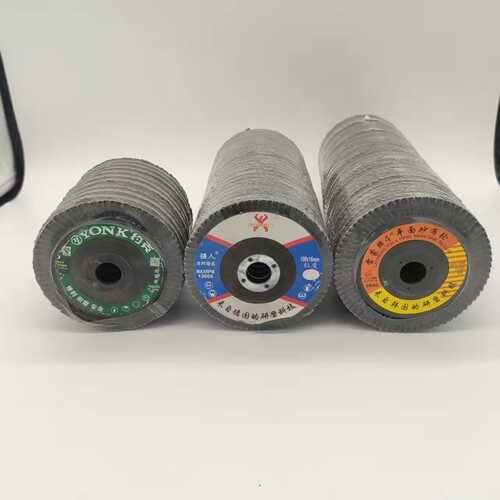 100加厚型百叶片角磨机抛光轮打磨抛光片平面砂布轮千叶片百叶轮
