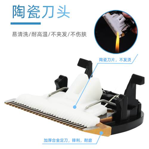 适用 奔腾 PW231 232 228 230 3085 901 理发器 陶瓷刀头 配件