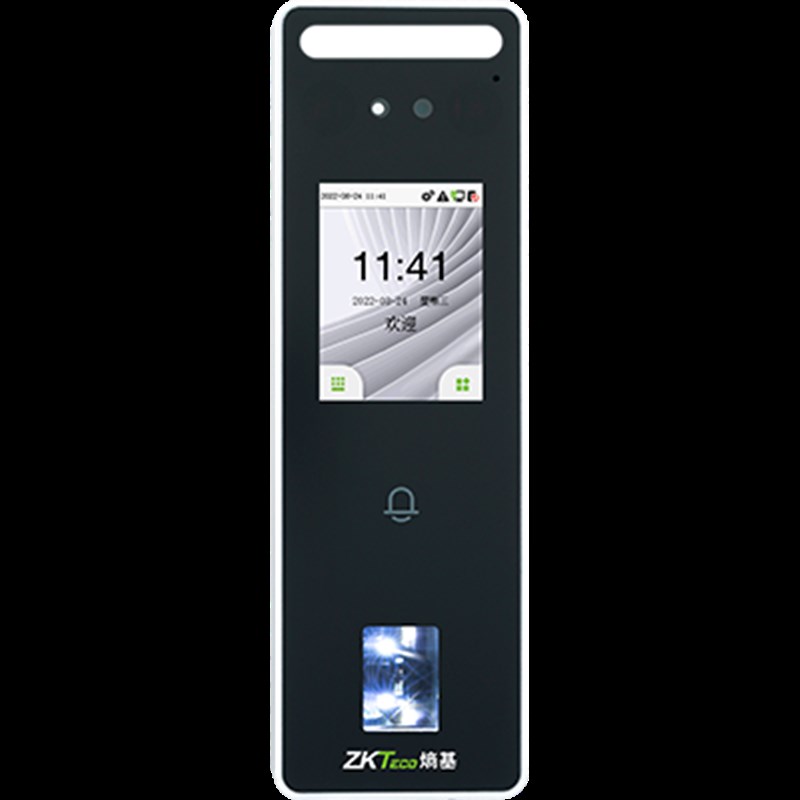 中控nFace260动态人脸指纹考勤门禁机熵基NFACE260防水面部考勤机