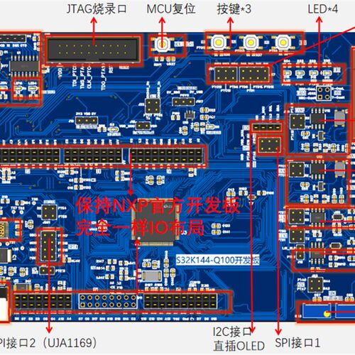 S32K144EVB-Q100开发板,S32K144开发板