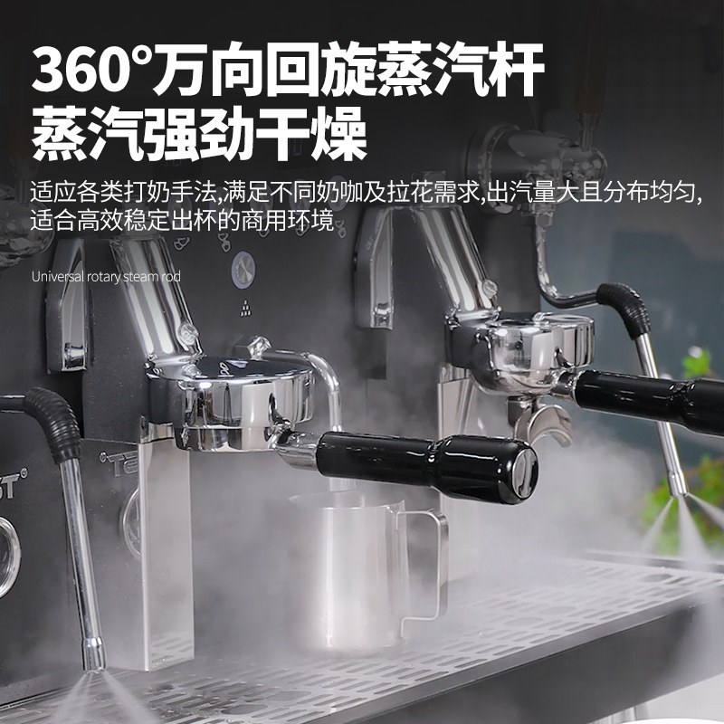 FEST商用咖啡机半自动意式咖啡店专业双头咖啡萃取机液体咖啡奶茶