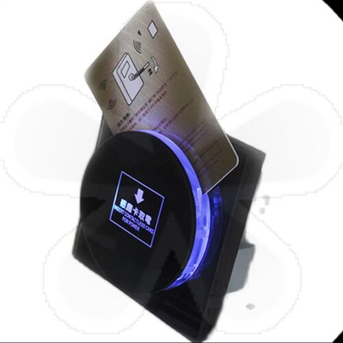 86型220V酒店宾馆公寓门口LED夜灯光插卡取电低频T557卡感应开关